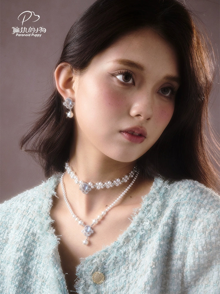 ParanoidP Premium Light Luxury Pearl Necklace