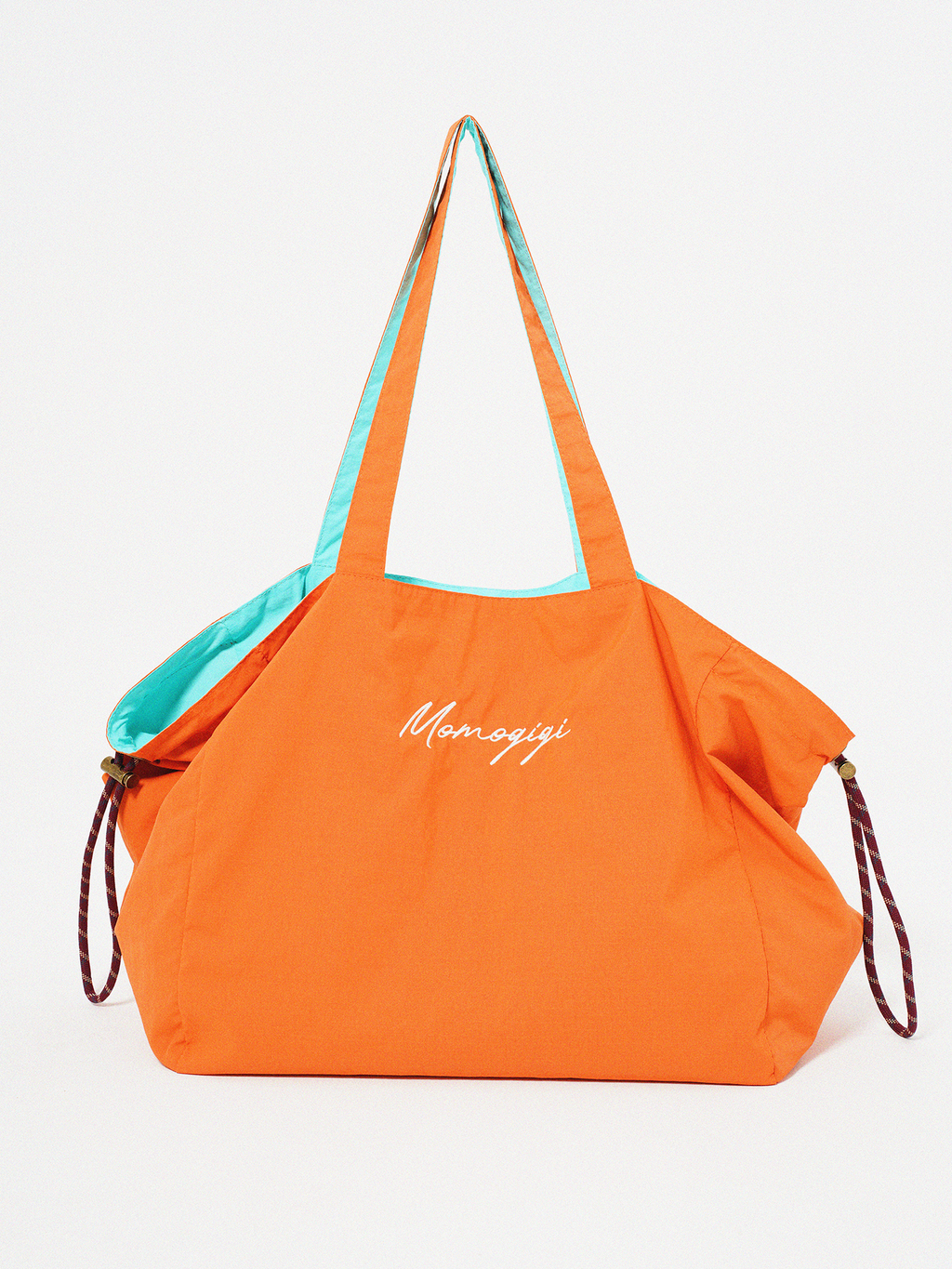 Momogigi Vintage Contrast Double Sided Tote Bag