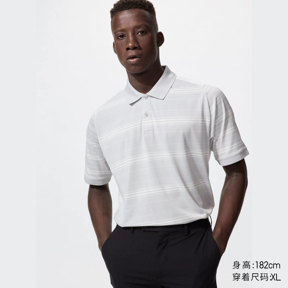 Uniqlo men's and women's clothing DRY-EX quick-drying POLO shirt short-sleeved AST shirt sports 25 spring and summer new 475765