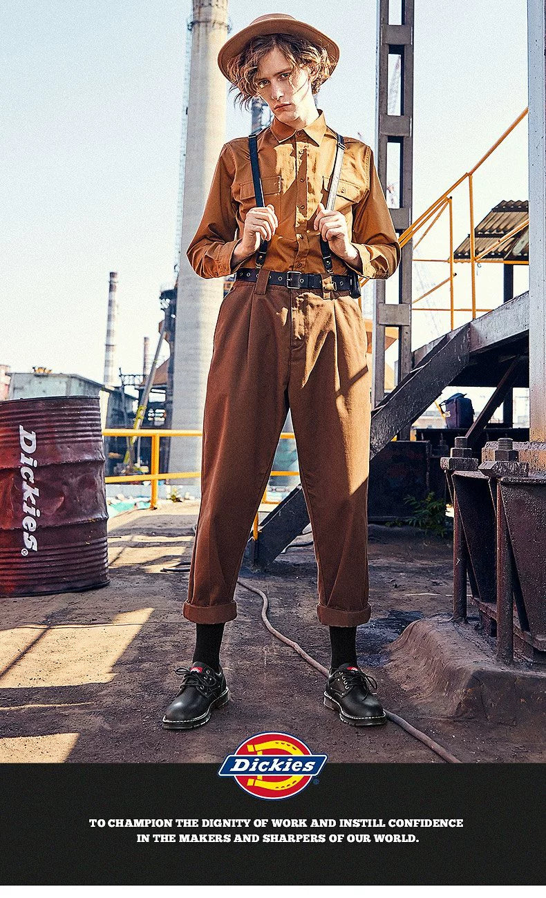 Dickies leather Plat Martins