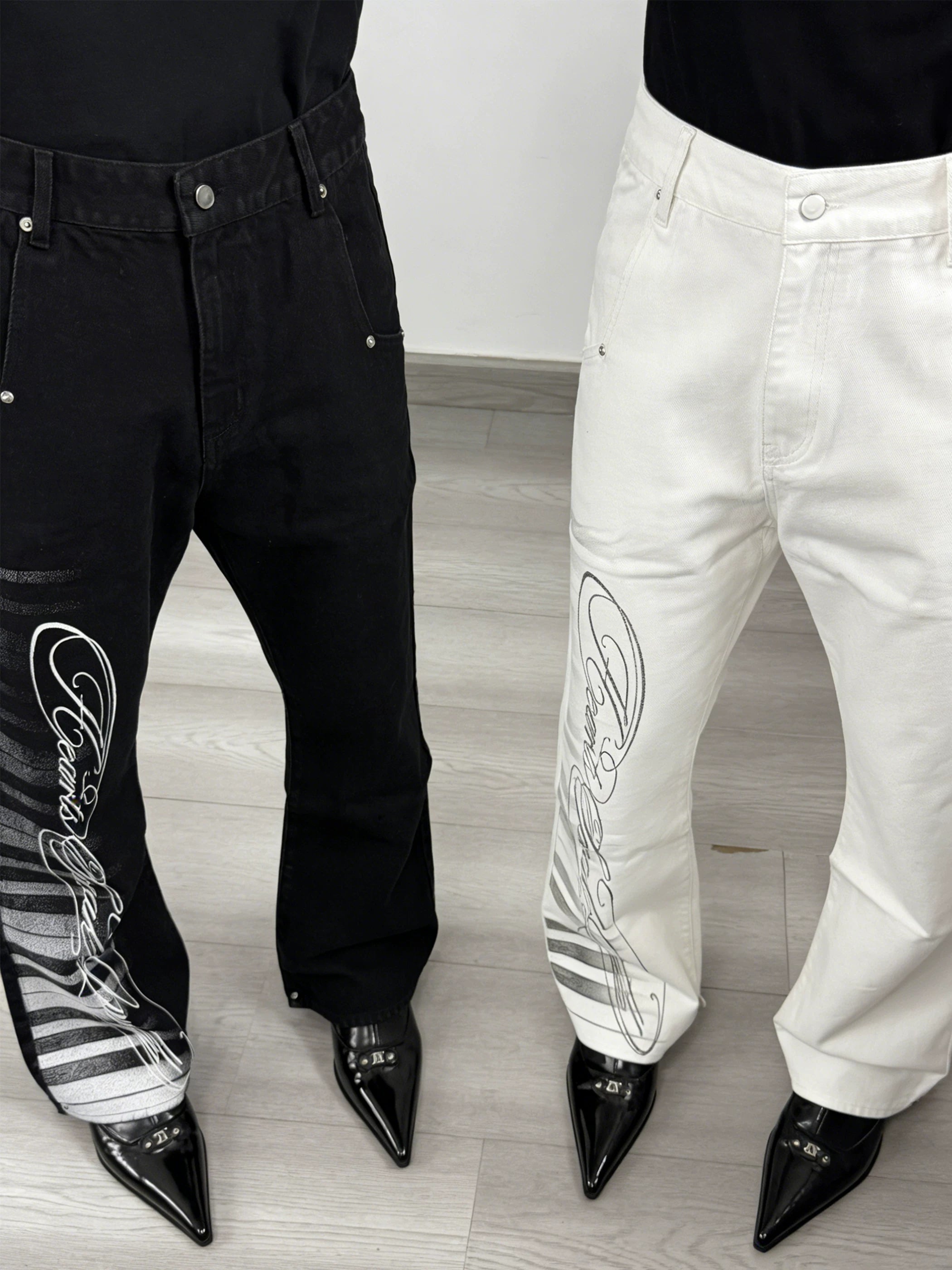 PAIKI Micro-pull Casual Versatile Jeans