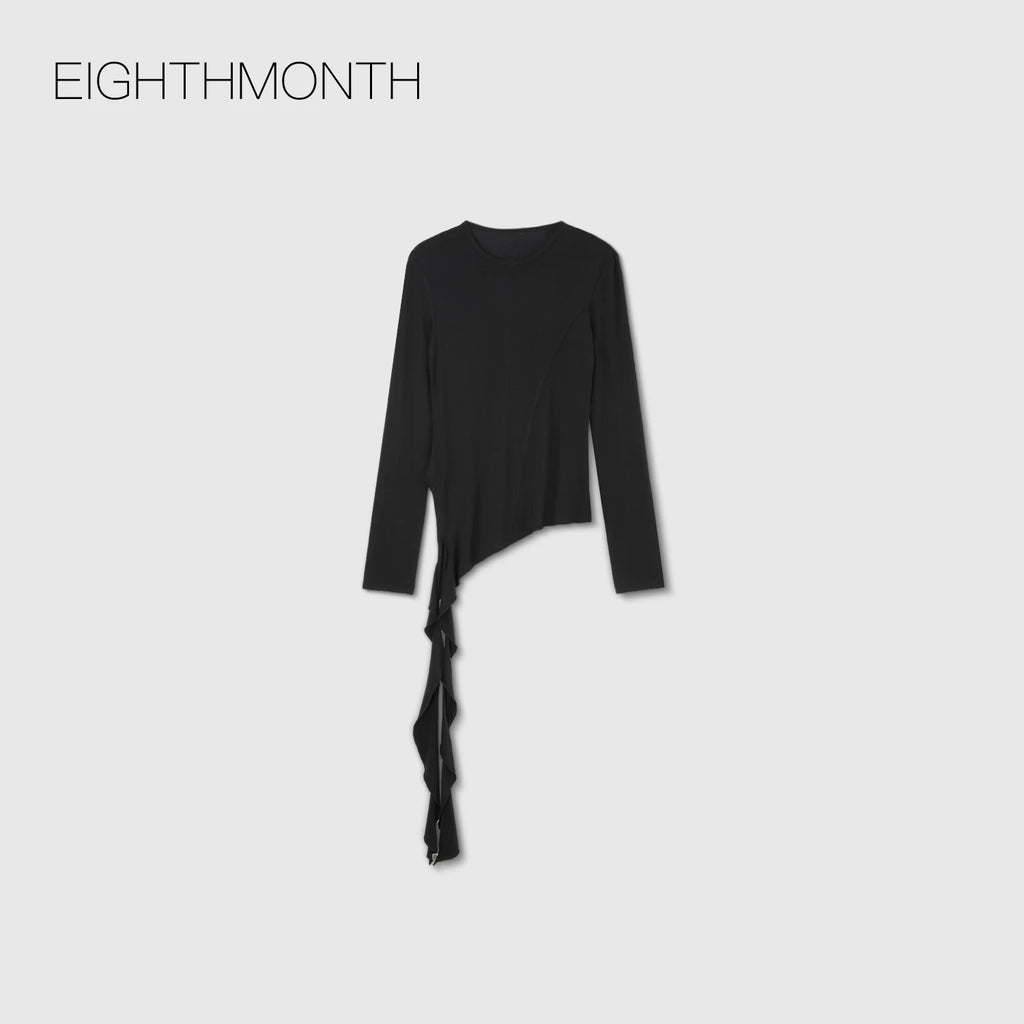 EIGHTHMONTH Split Streamer Slim Long Sleeve