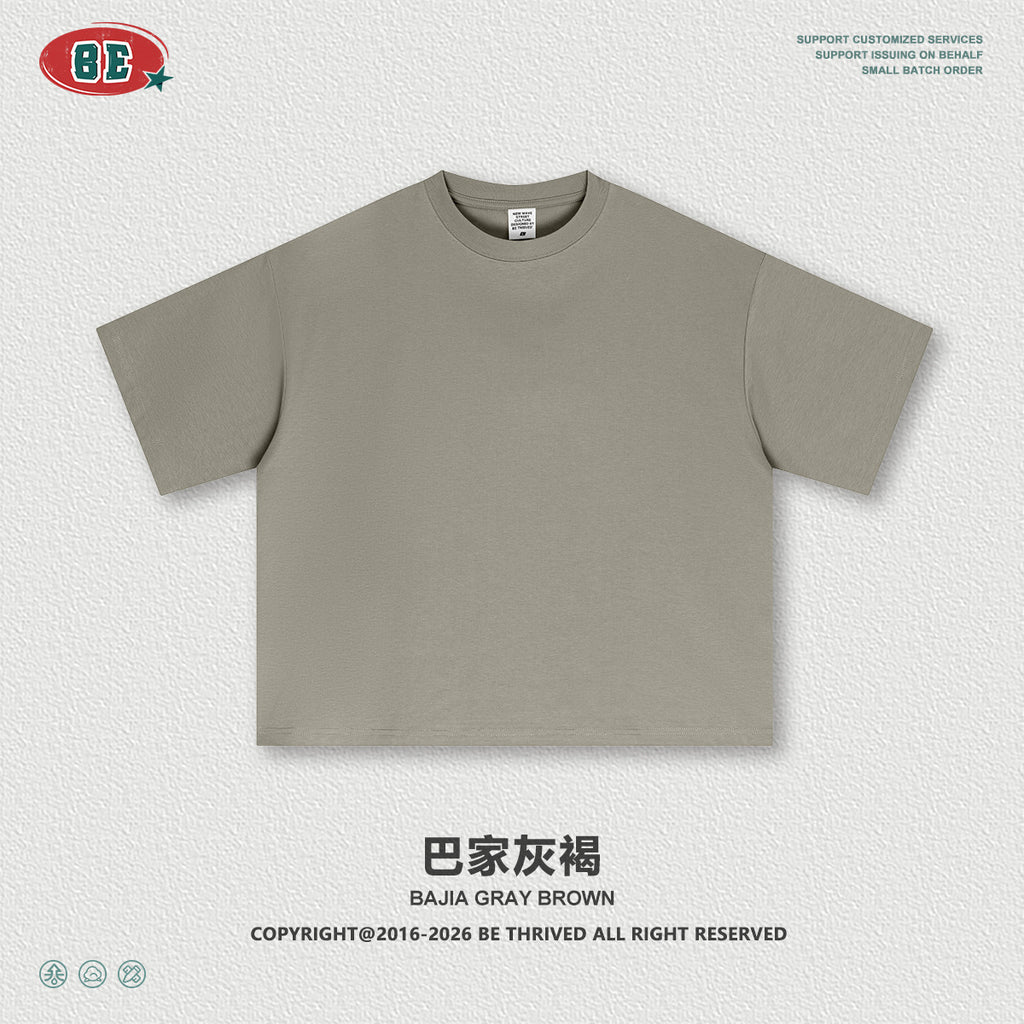 BE Casual Short Wide Versatile Loose Tee