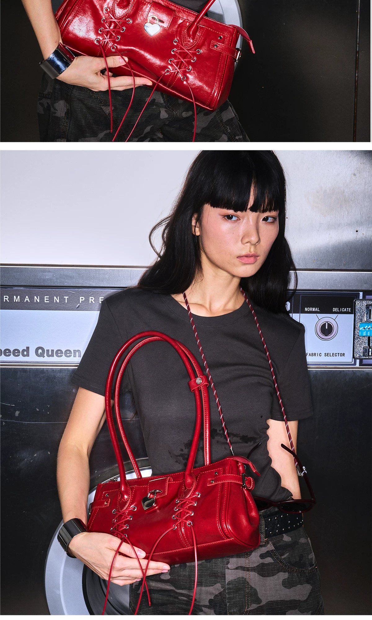 Acynmixx Lace Premium Sense Shoulder Underarm Bag
