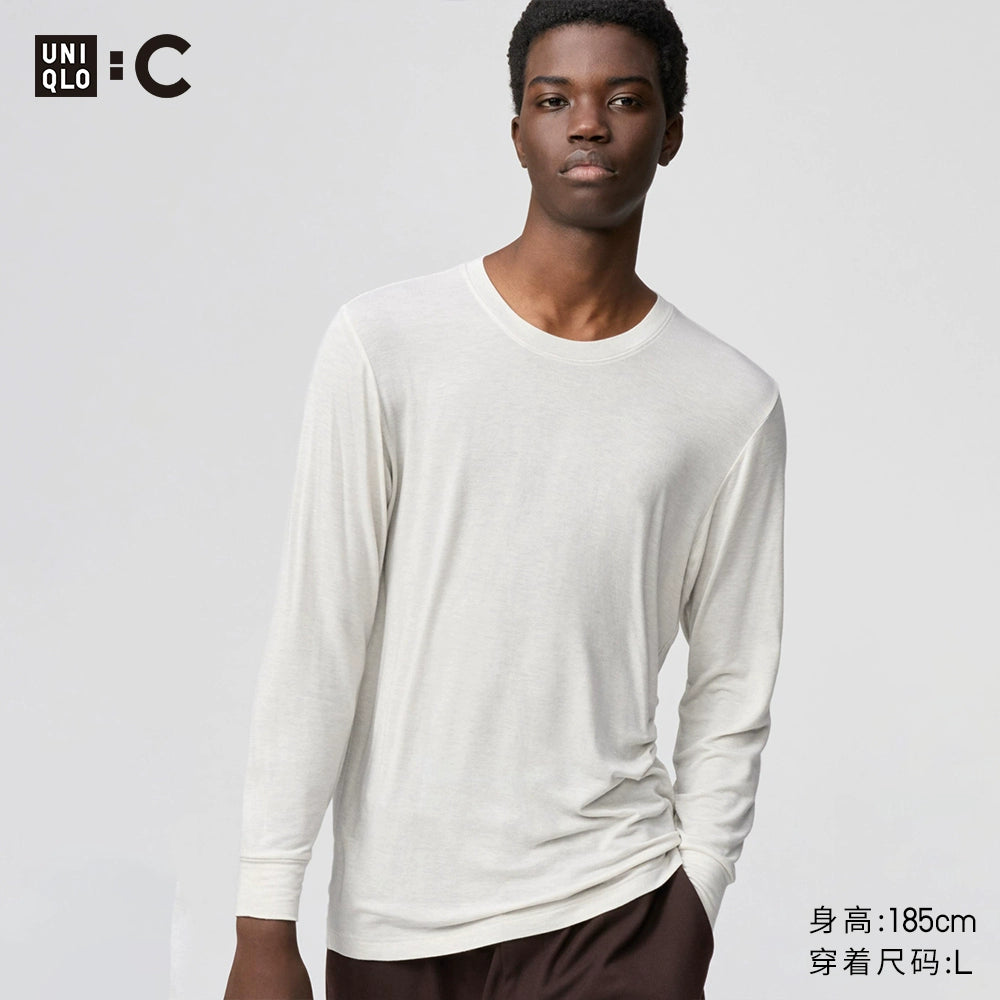 Uniqlo Casual Blend Round Neck Long Sleeve