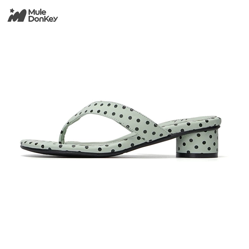 Donkey Polka Dot Thick Flip-flops