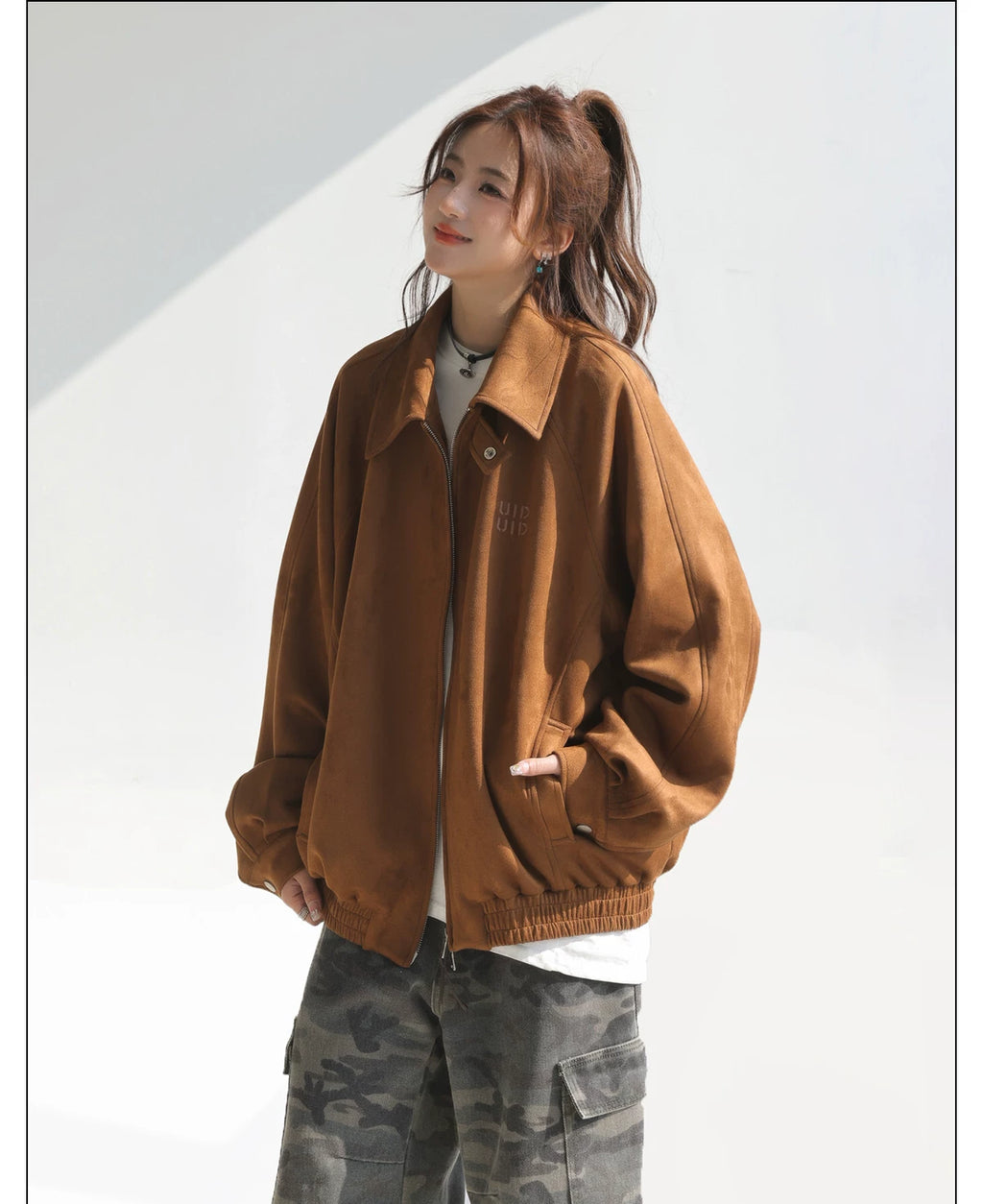 CHANT2nd Suede Loose Jacket