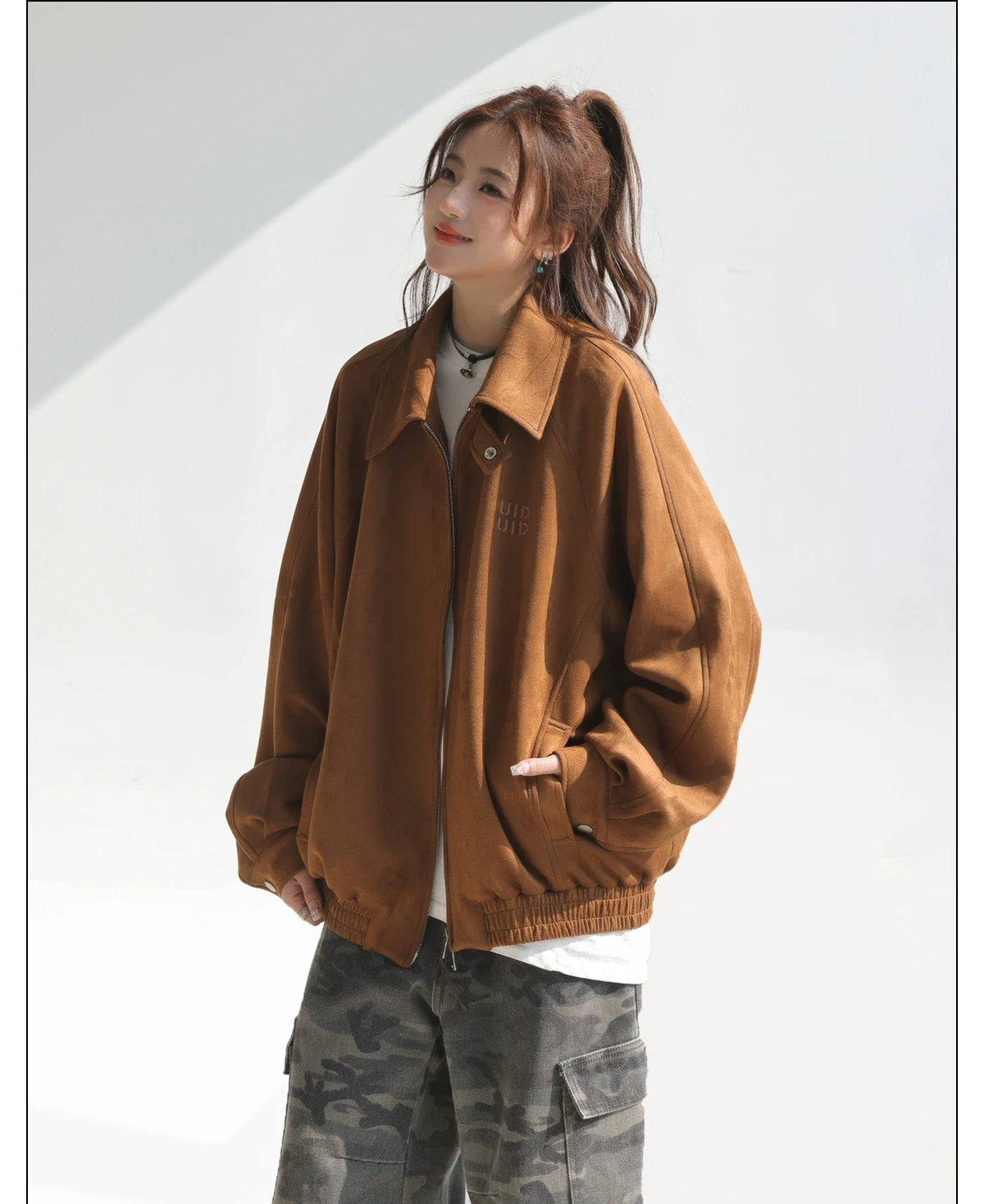 CHANT2nd Suede Loose Jacket
