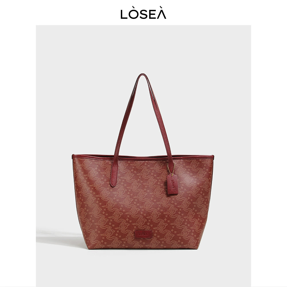 LOSEA Ruyi Moire Portable Tote Bag