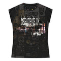PAIKI Retro Rivet Casual Round Neck Tee