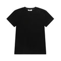 CRICLE CAGE Embroidery Slim Round Neck Versatile Tee