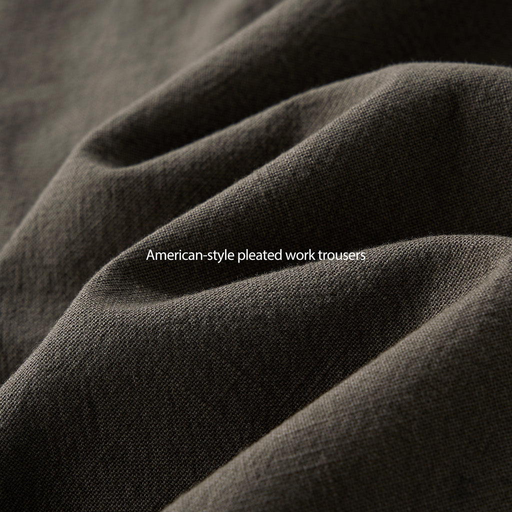 Inflation Pleated Versatile Casual Pants