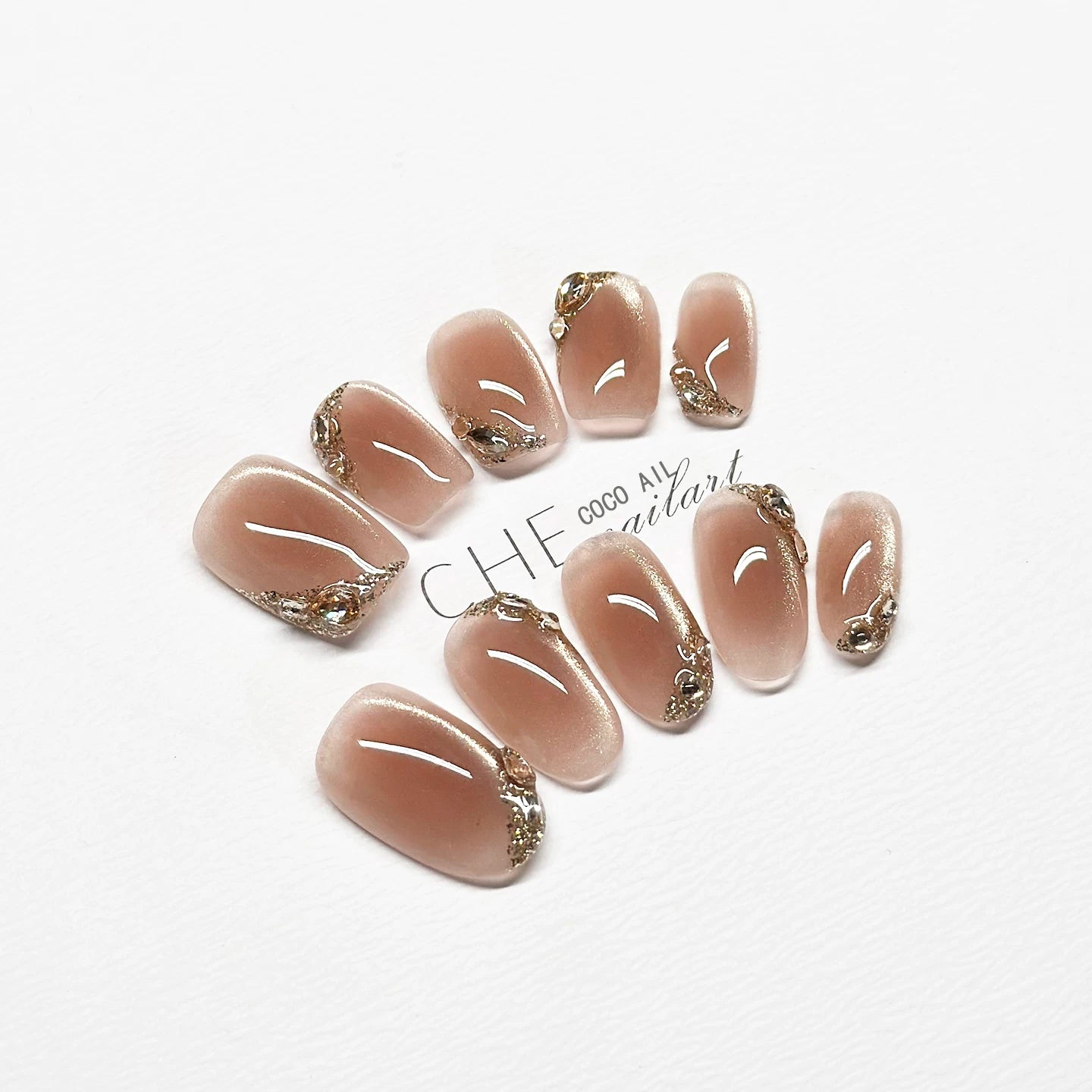 CoCo Advanced Whitening Handmade Nail Art Wear Nail