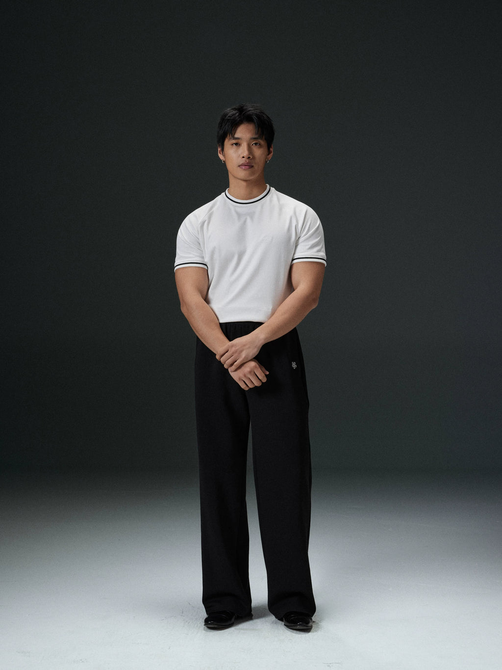 AFTERGLOW Splicing Casual Versatile TEE
