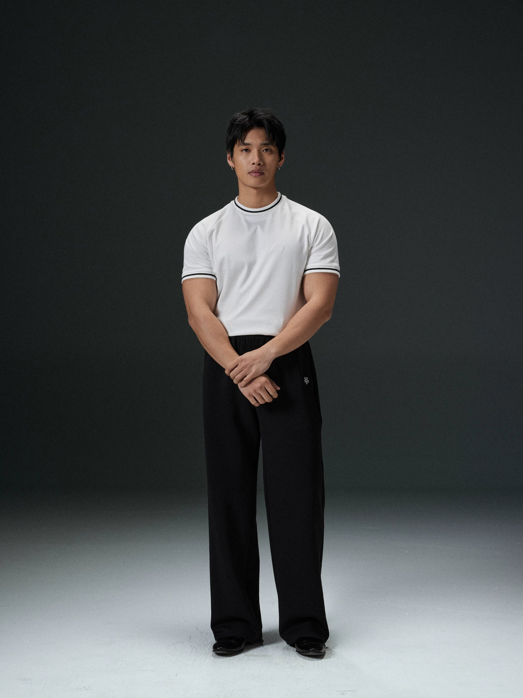 AFTERGLOW Splicing Casual Versatile TEE