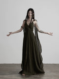 INDULGE Streamer Waist Suspender Dress