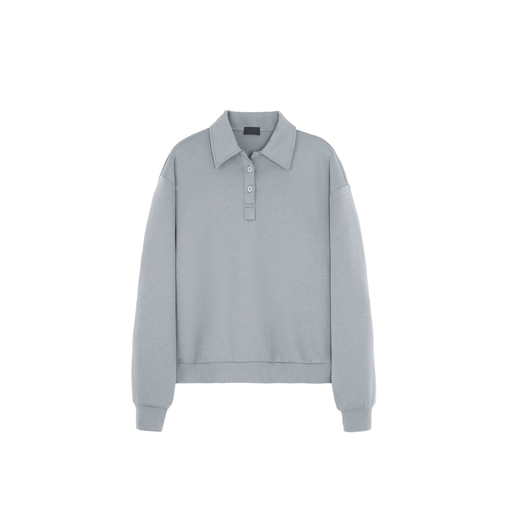 PLUS NO LOGO Wear-resistant Silky Casual Sweater