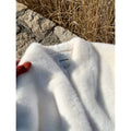 Pusumede Temperament V-neck Loose Short Plush Jacket