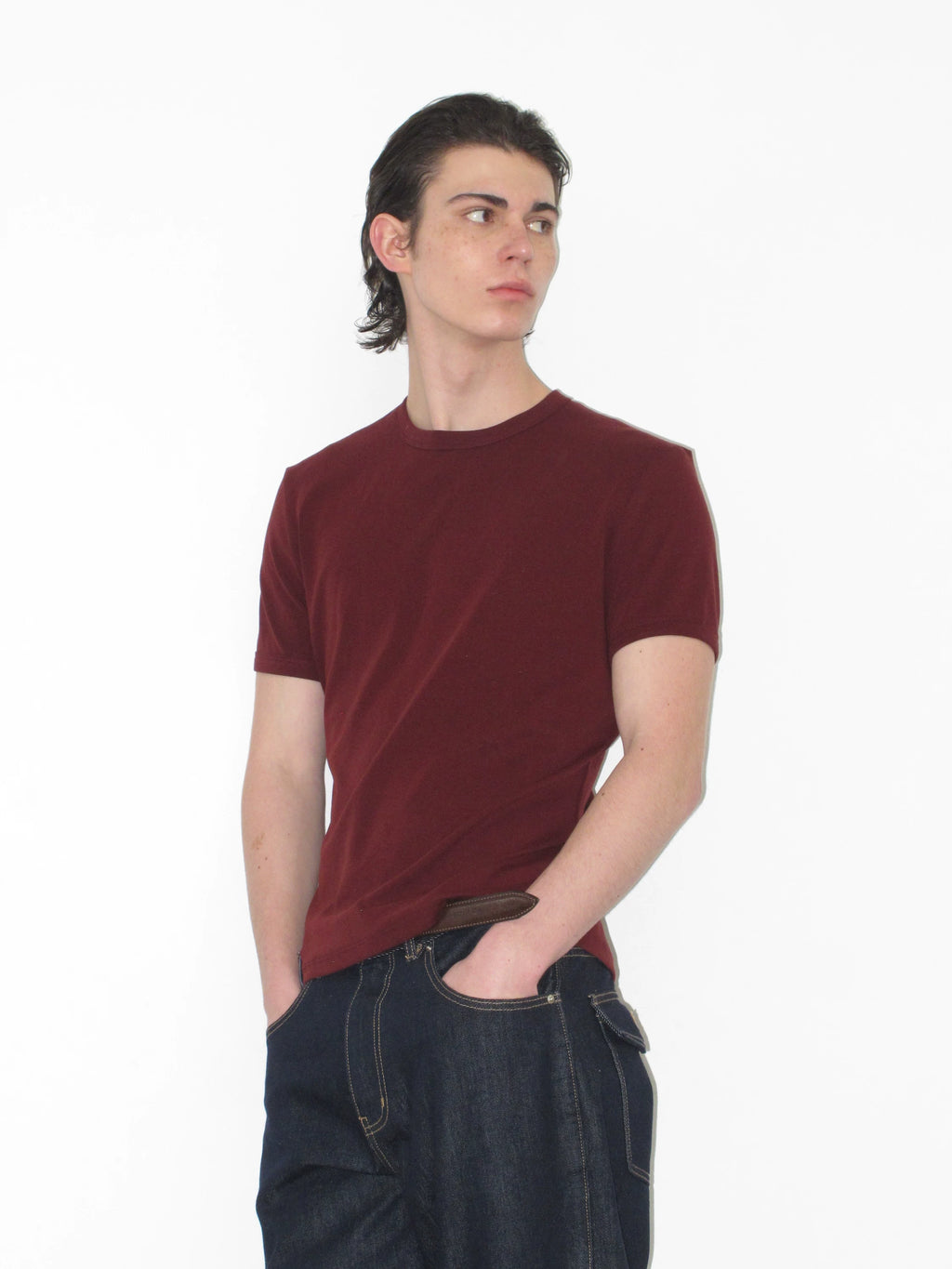 NOT UGLY Classic Lyocell Cotton High-Stretch Drop Shoulder Short-Sleeve T-Shirt