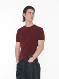 NOT UGLY High Elastic Front Shoulder Casual Tee