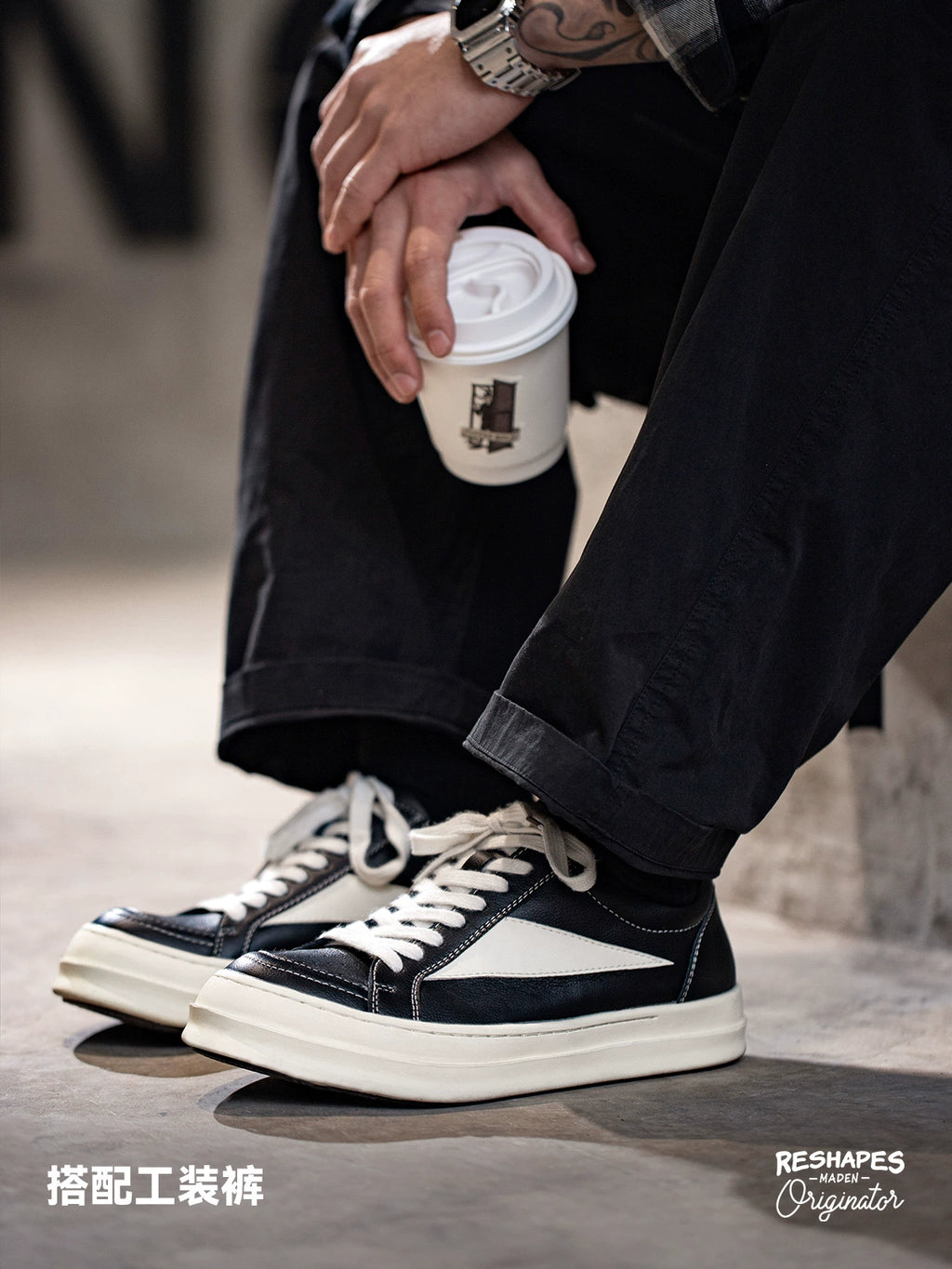 Maden Versatile Platform Heightening Casual Shoes