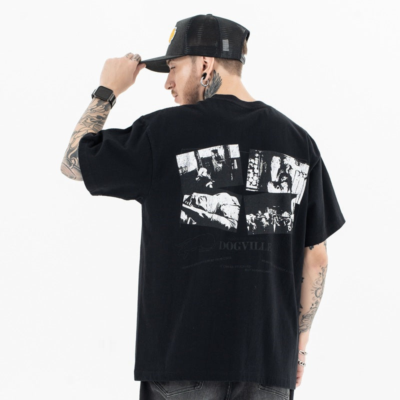 FORGIVNESS Illustration Printing Short Sleeve Tee