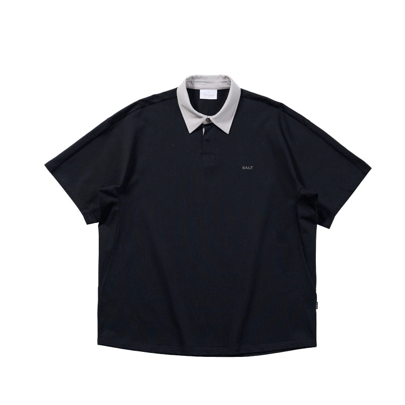 NUMBERSALT Japanese Retro Loose Cool Polo Shirt