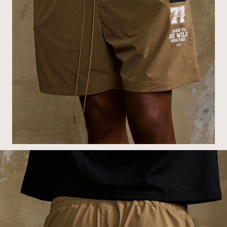 WildX Lightweight Loose Pocket Drawstring Shorts