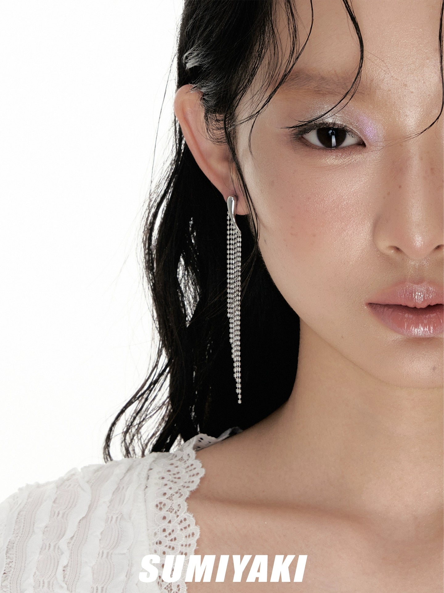 SUMIYAKI Niche High-end Fringed Earrings