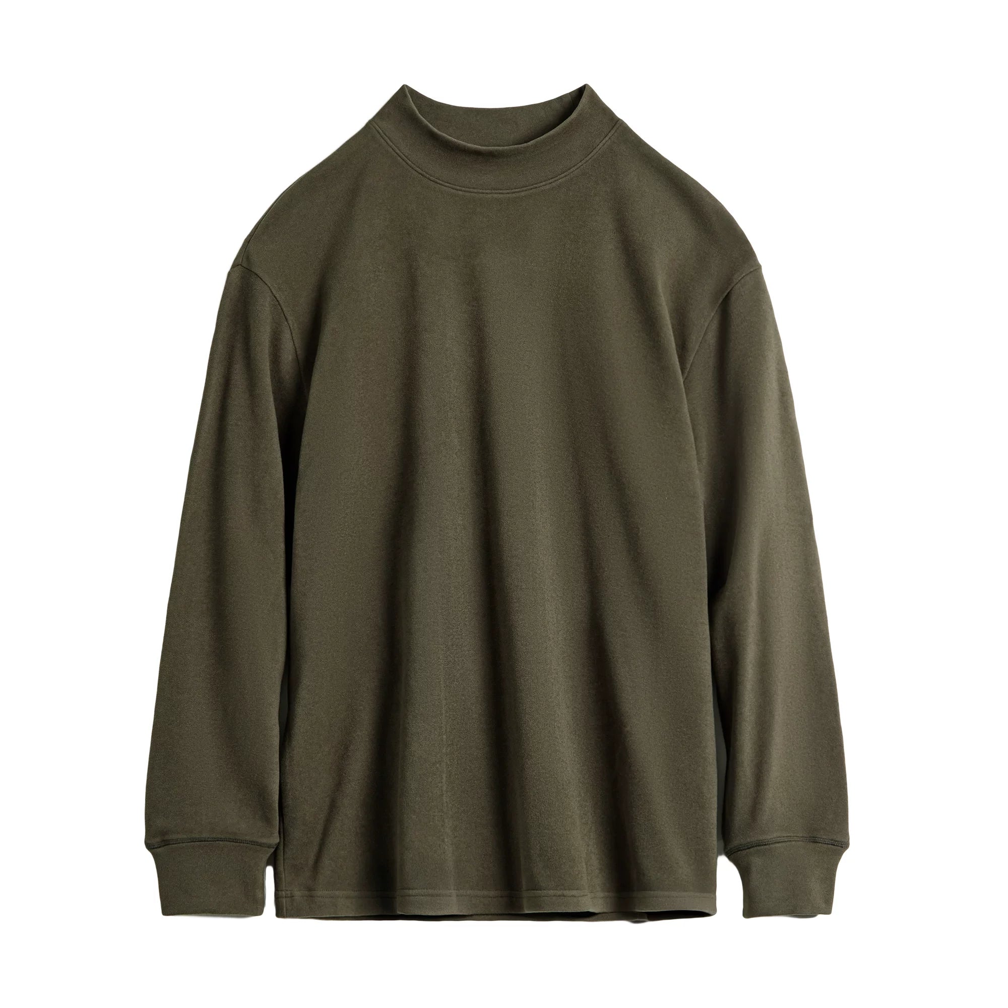 Madden Casual Semi-turtleneck Long Sleeve Thermal Shirt