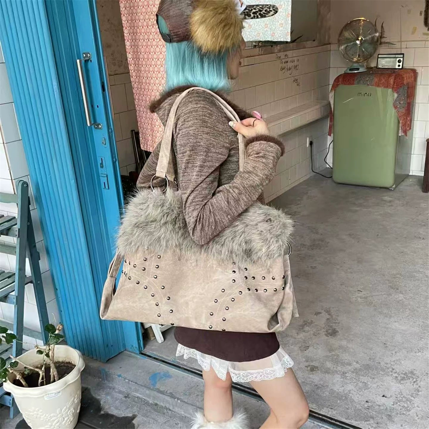 Hottie Niche Plush Versatile Tote Bag