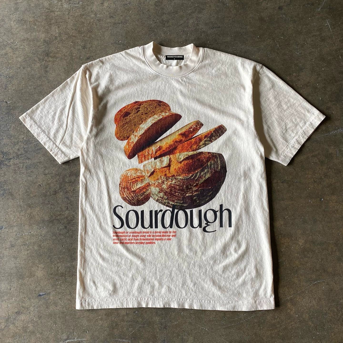 Wang Youbing Studio! Dough 220g 100% Cotton Tee