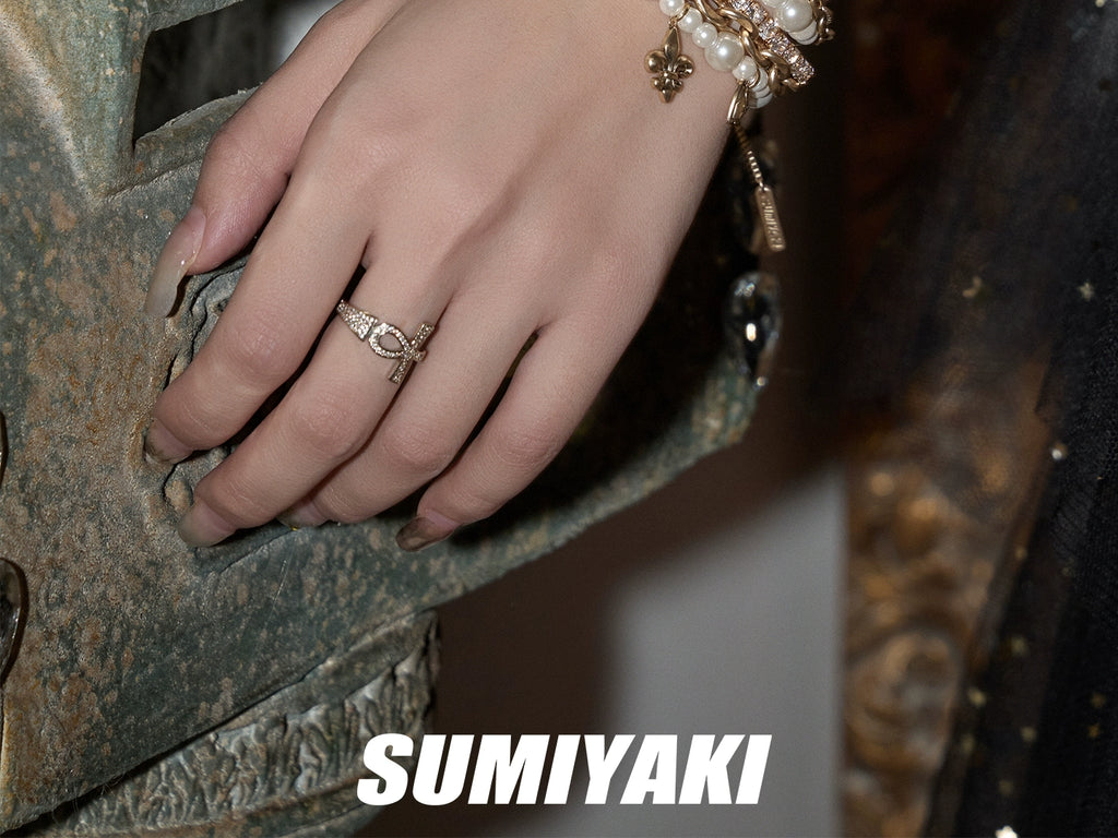 SUMIYAKI Pearl Love Pendant Bracelet
