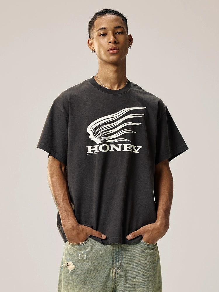 Remedy Spoof LOGO Street Tide Tee