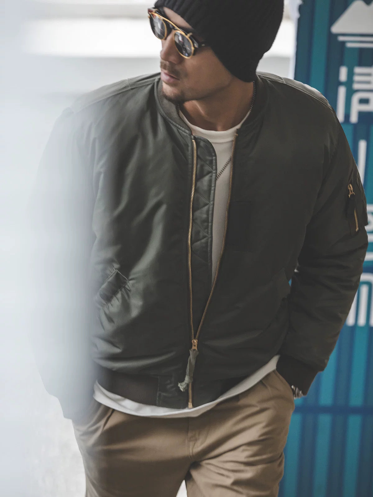 Madden air MA1 cotton bomber short jacket