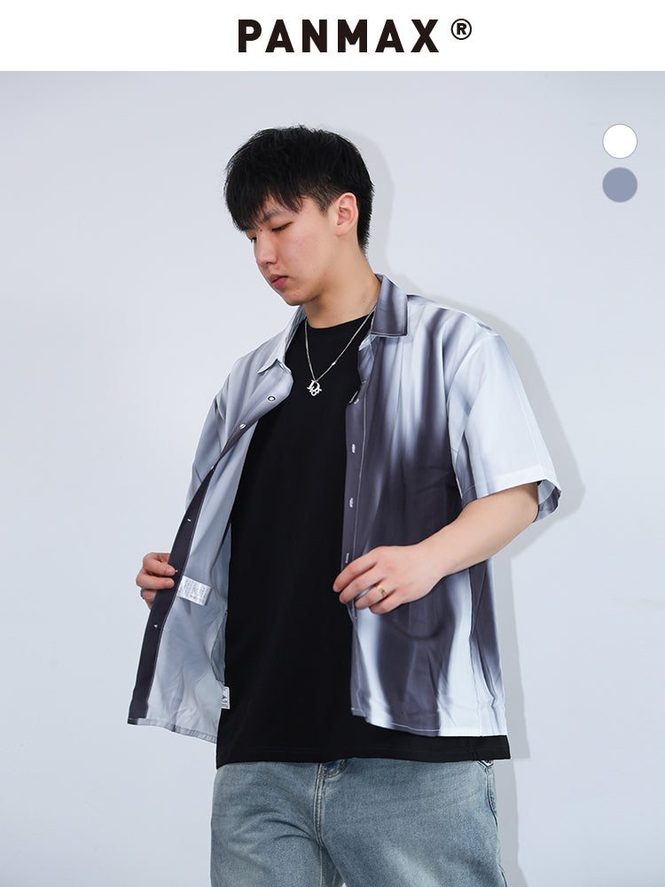 PANMAX Chinese Style Ink Design Guochao Loose Large Size Tee