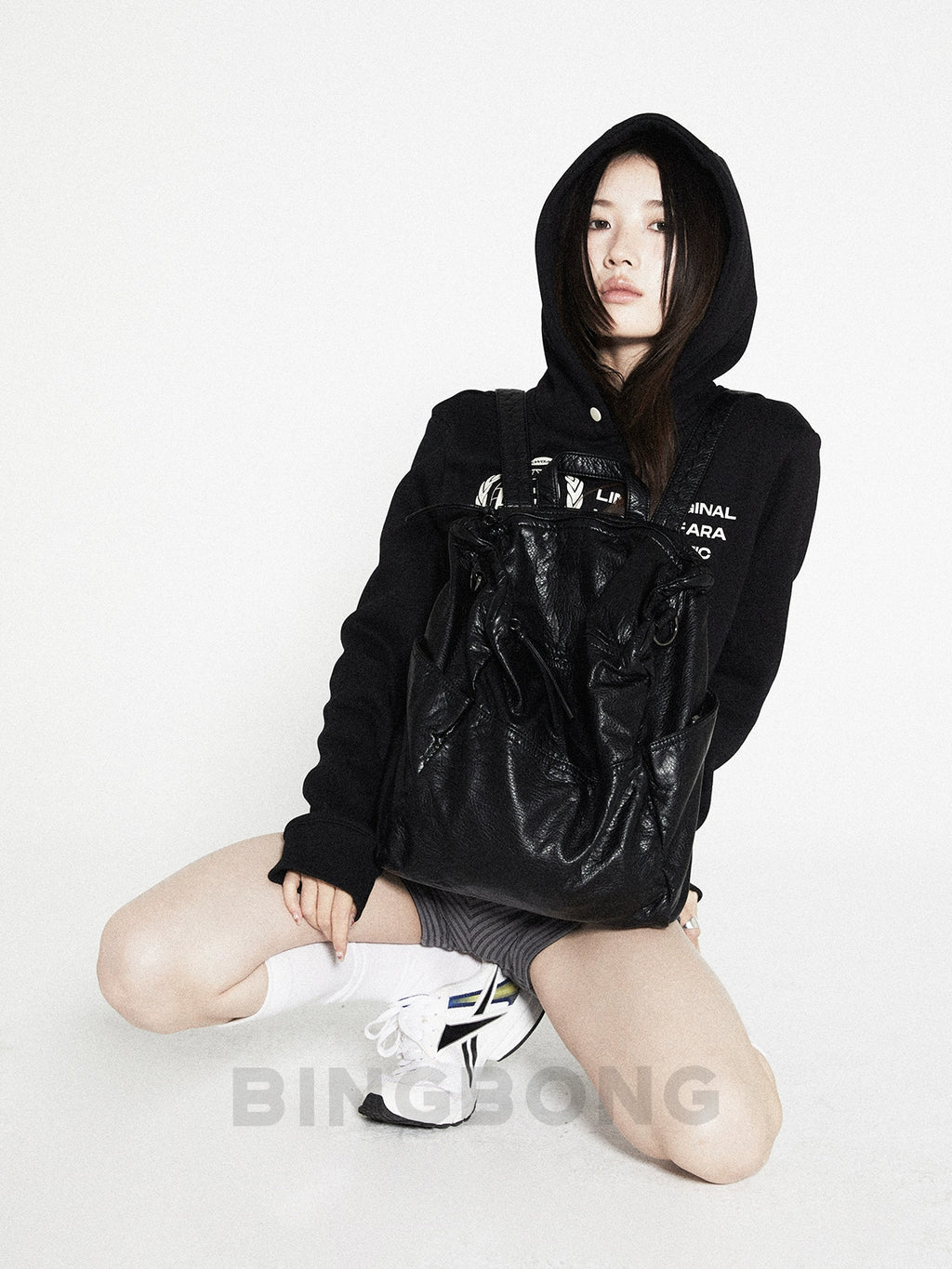 BINGBONG Large Capacity Messenger Bag Design Feeling Backpack