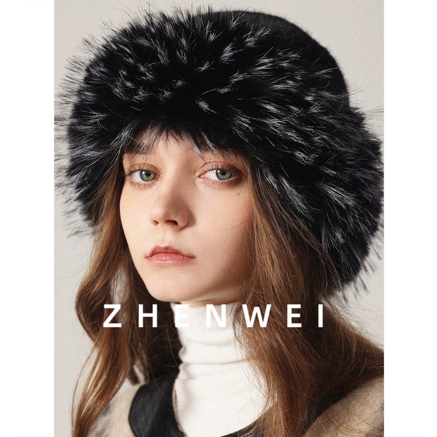 ZHENWEI Plush Bucket Hat