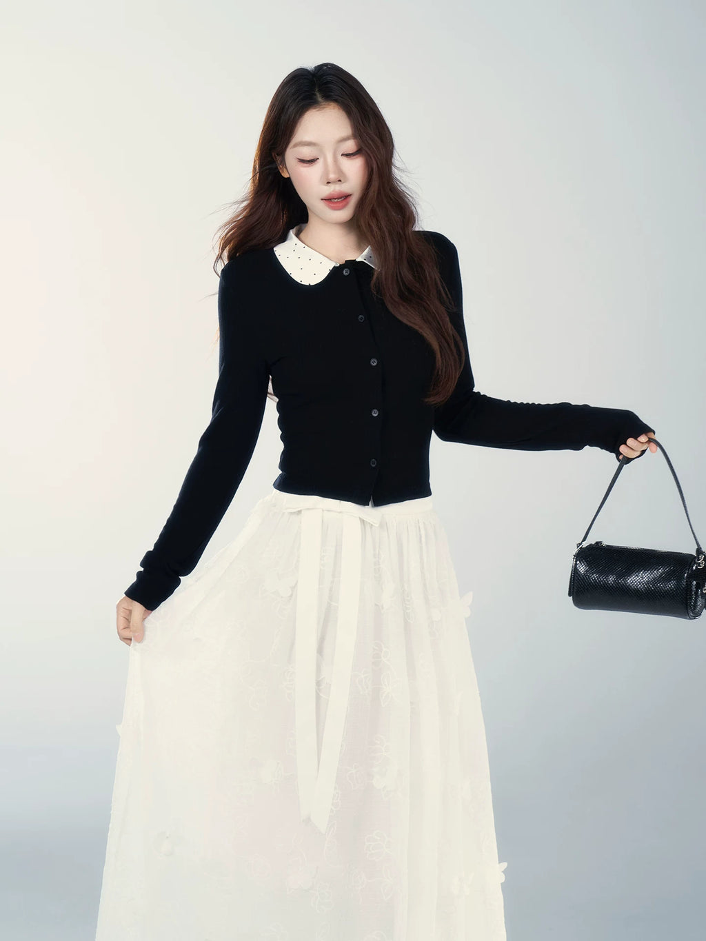 Wildberry Vintage Skinny Knitted Sweater