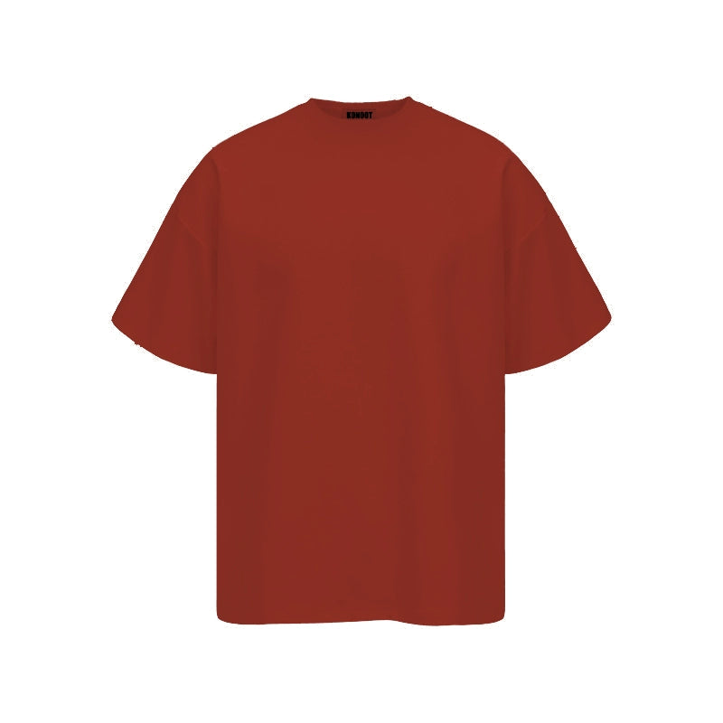 [KONOOT] Neckline Boxy Fit * 280G heavy small neckline Tee