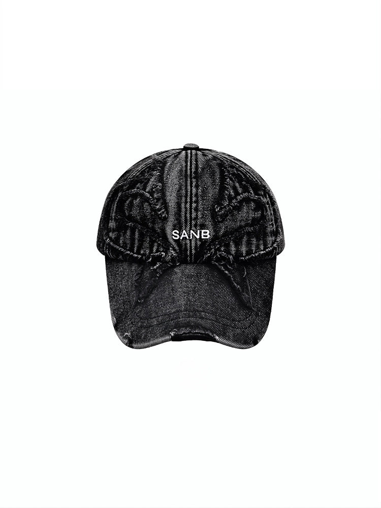 SANB Diablo Collage Old Wrecked Cowboy Cap