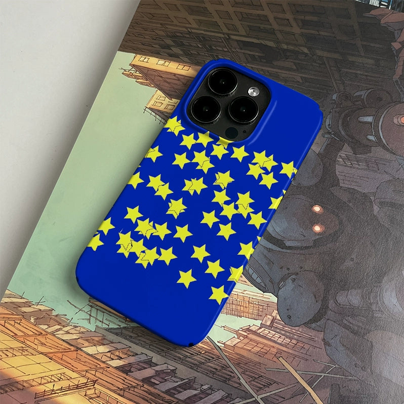 Yellow star PBCASE X OQ Iphone Case