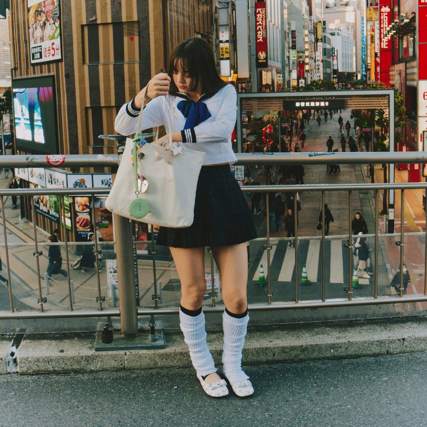 ECODAY Large Capacity Floral Shoulder Handbag