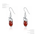 NO SOLUTION Lily of The Valley Agate Earrings