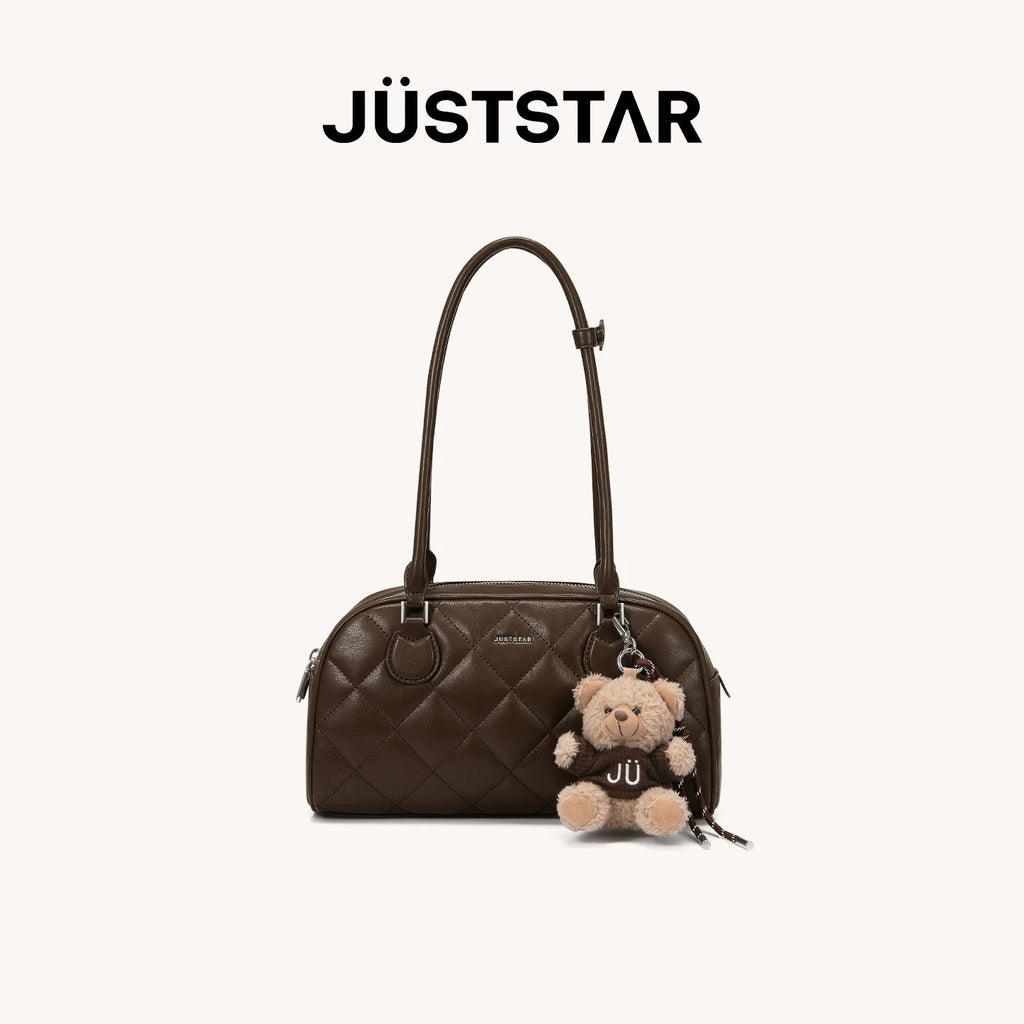 JUST STAR Versatile Rhombus Shoulder Underarm Bag