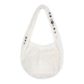 Oinimi Large Capacity Lamb Wool Oblique Span Bag