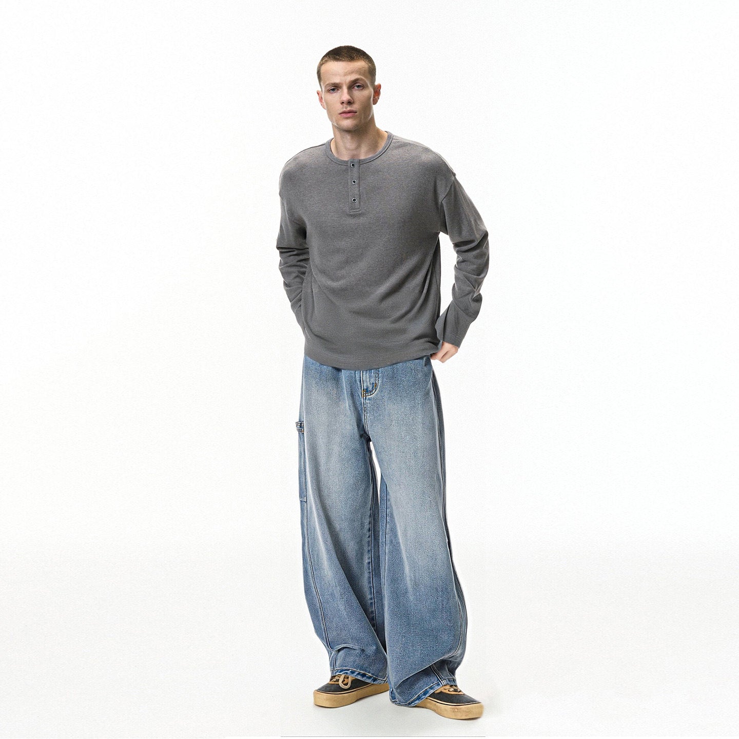 Inflation Wide Leg Tooling Jeans