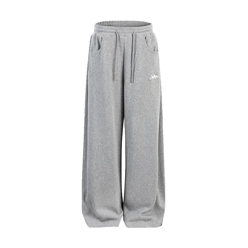 CoosRetro Loose Casual Fleece Sweatpants