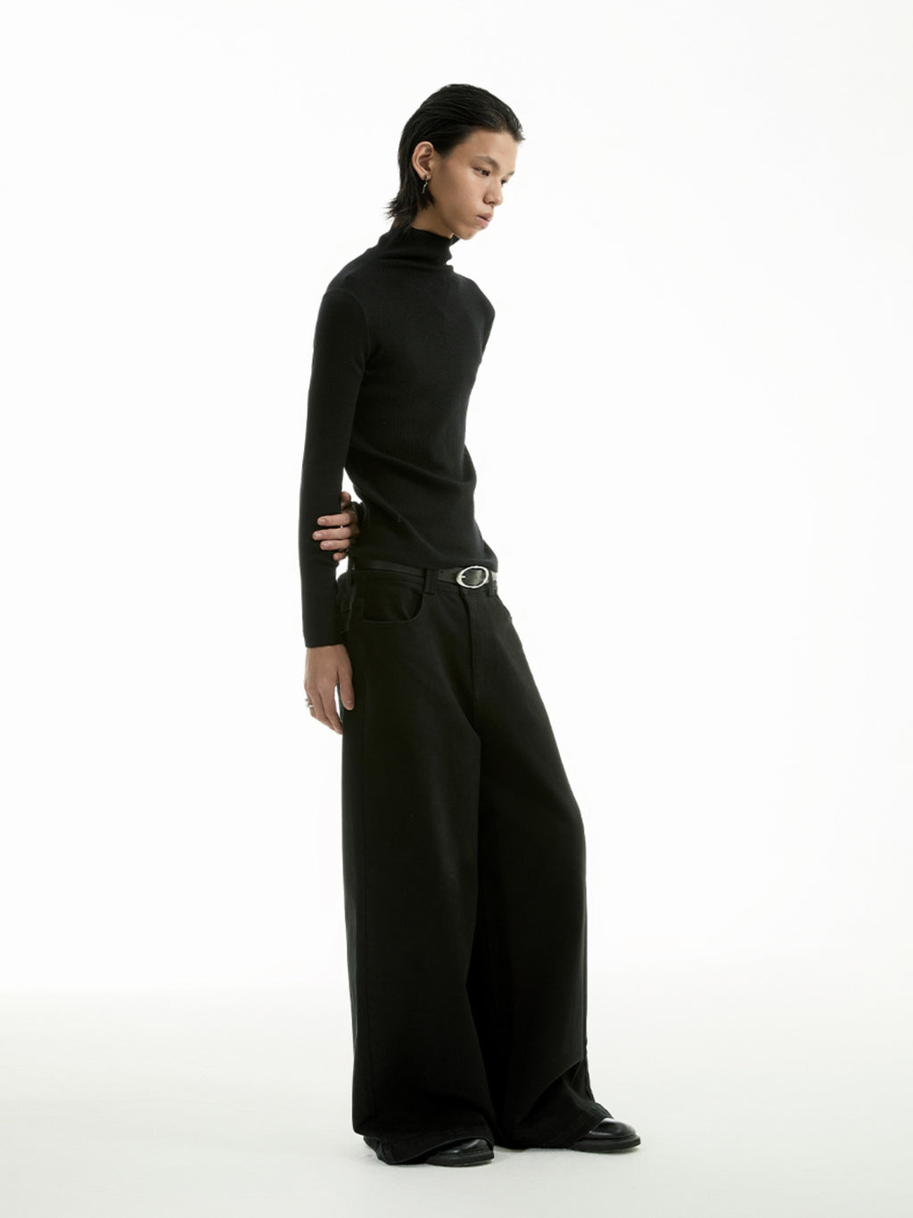 FUNKYFUN Silhouette Twill Slacks