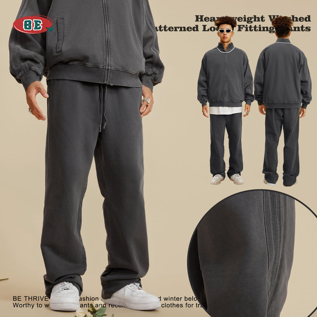 BE Trendy Brand Loose Straight Sweatpants